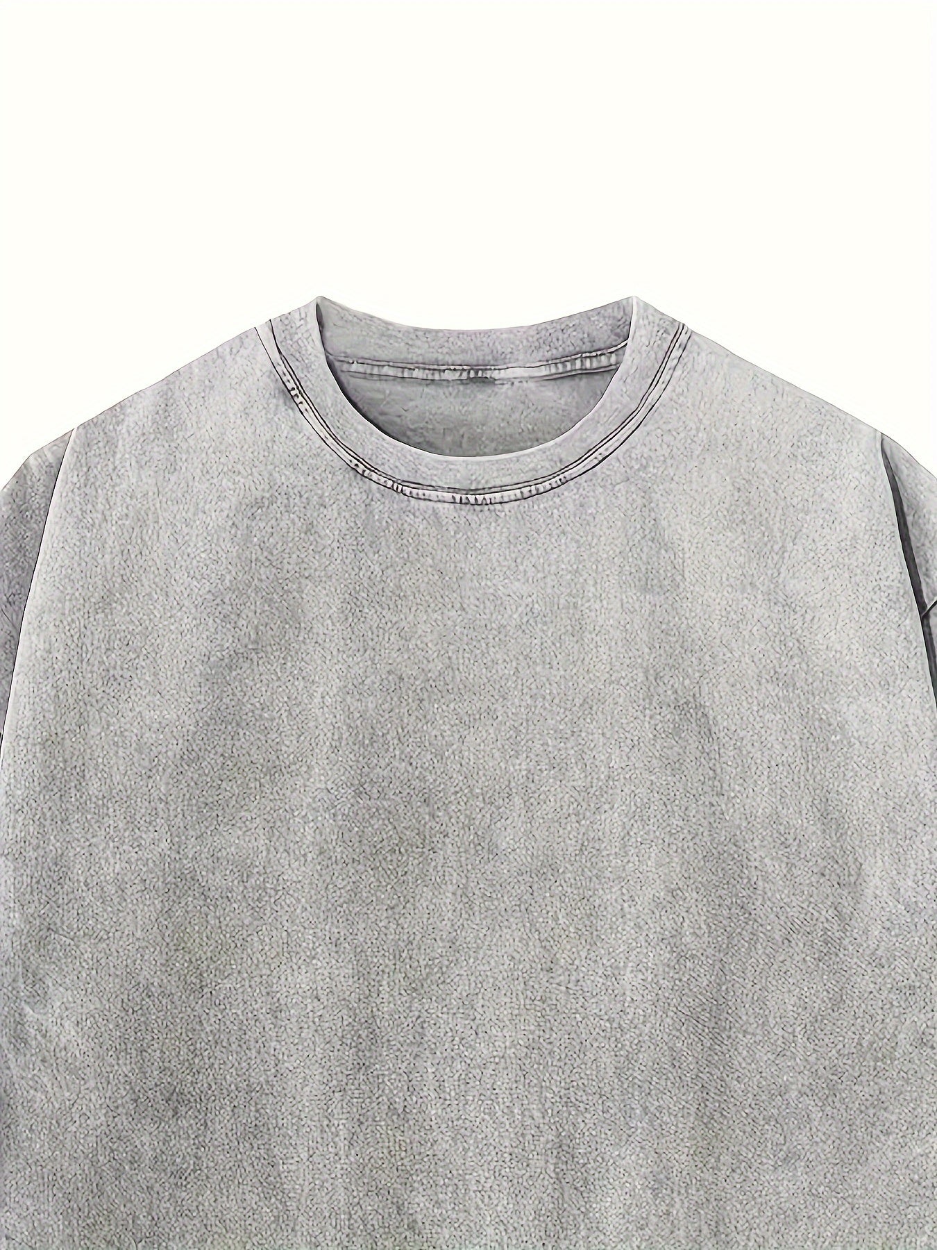 Unisex Vintage Tie Dye Cotton T-Shirt with Crew Neck and Loose Fit for Summer