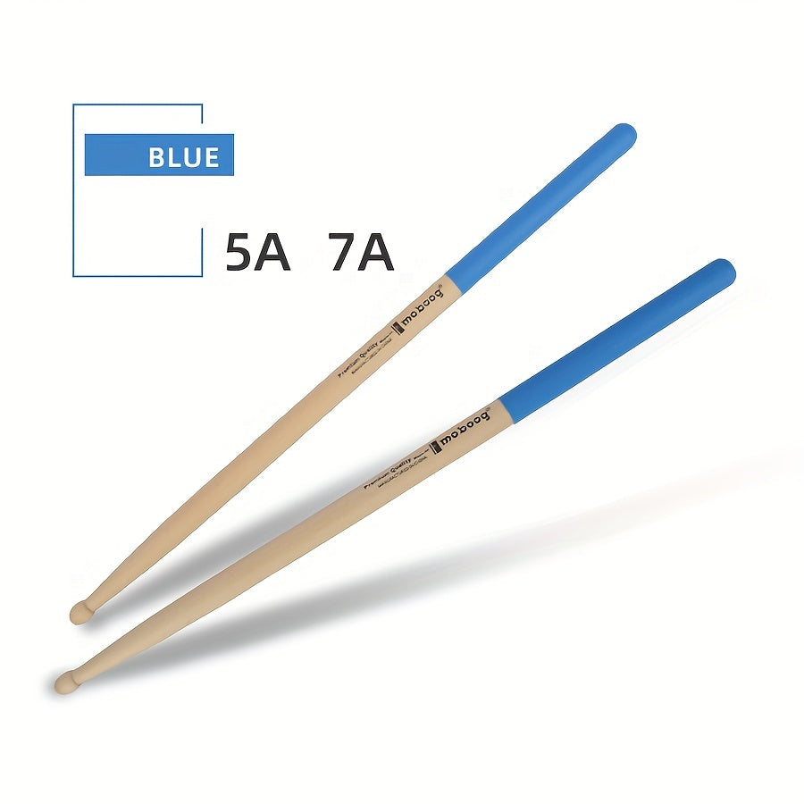 Baquetas de arce premium 5A 7A con agarre antideslizante para baterías electrónicas y acústicas