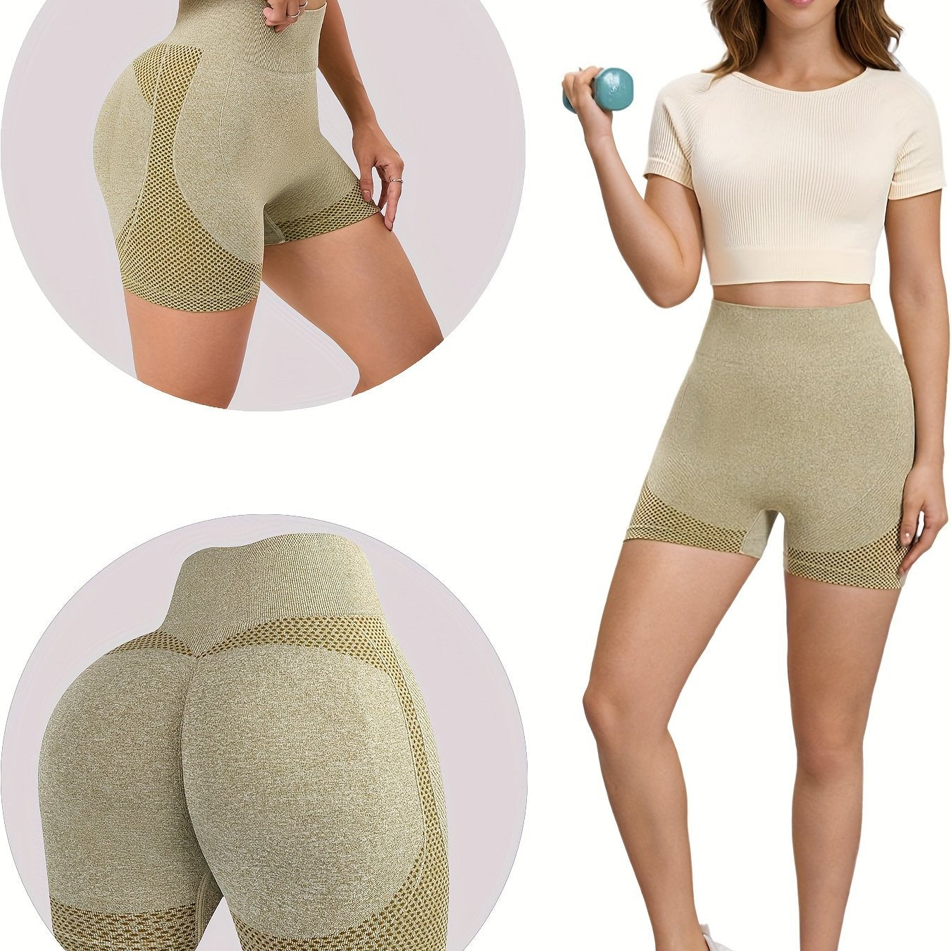 Women's Multi-Color High Waist Butt Lifting Shapewear Shorts Tummy Control