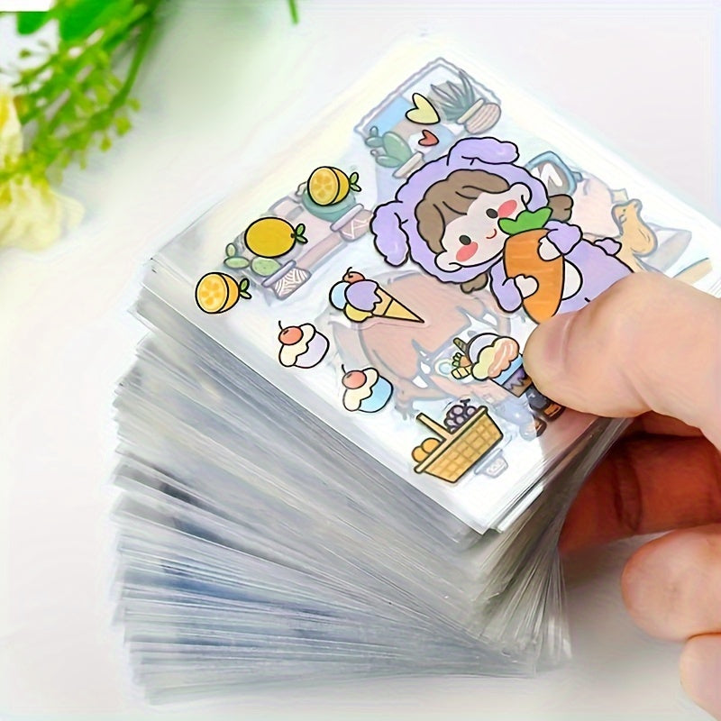 Set of 10 20 or 50 Cartoon Stickers for DIY Notebook Scrapbook Laptop Decoration