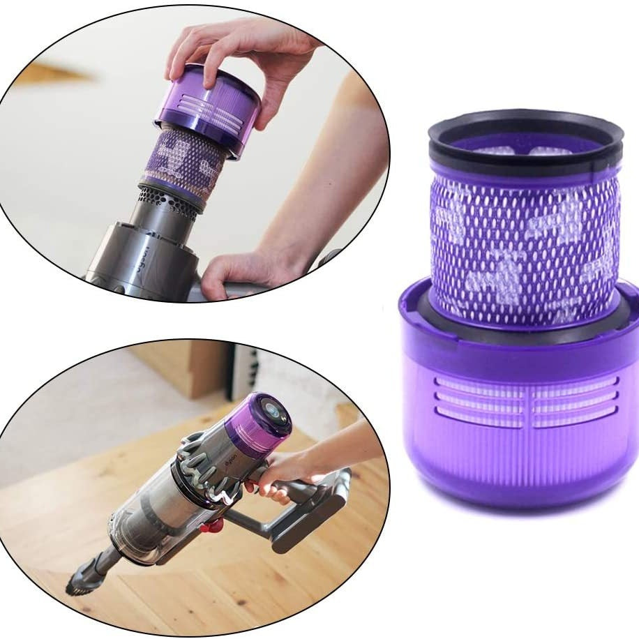 Replacement HEPA Filter Set for V11 V15 SV14 Cordless Vacuum Cleaners 3 Pieces