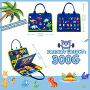 Children's Educational Toy Sensory Board for Developing Numbers Letters and Fine Motor Skills