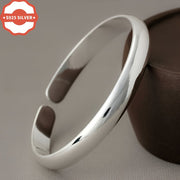 Sterling Silver Bangle Bracelet for Women All-Season Stylish Tarnish-Resistant Gift