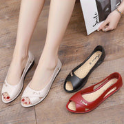 Women's Summer Slip-On Sandals Breathable Pointed Toe EVA PU Lining