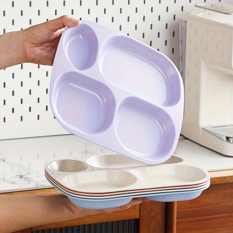 Plastic Dinner Plates Set Microwave Safe Dishwasher Safe BPA Free for Picnics 1 4 or 5