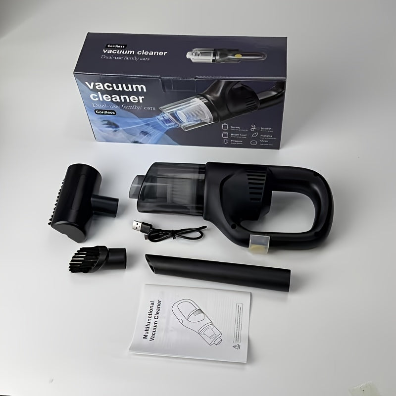 Wireless Handheld Vacuum Cleaner with High Suction Power Lightweight Portable for Home Car Pet Hair Dust