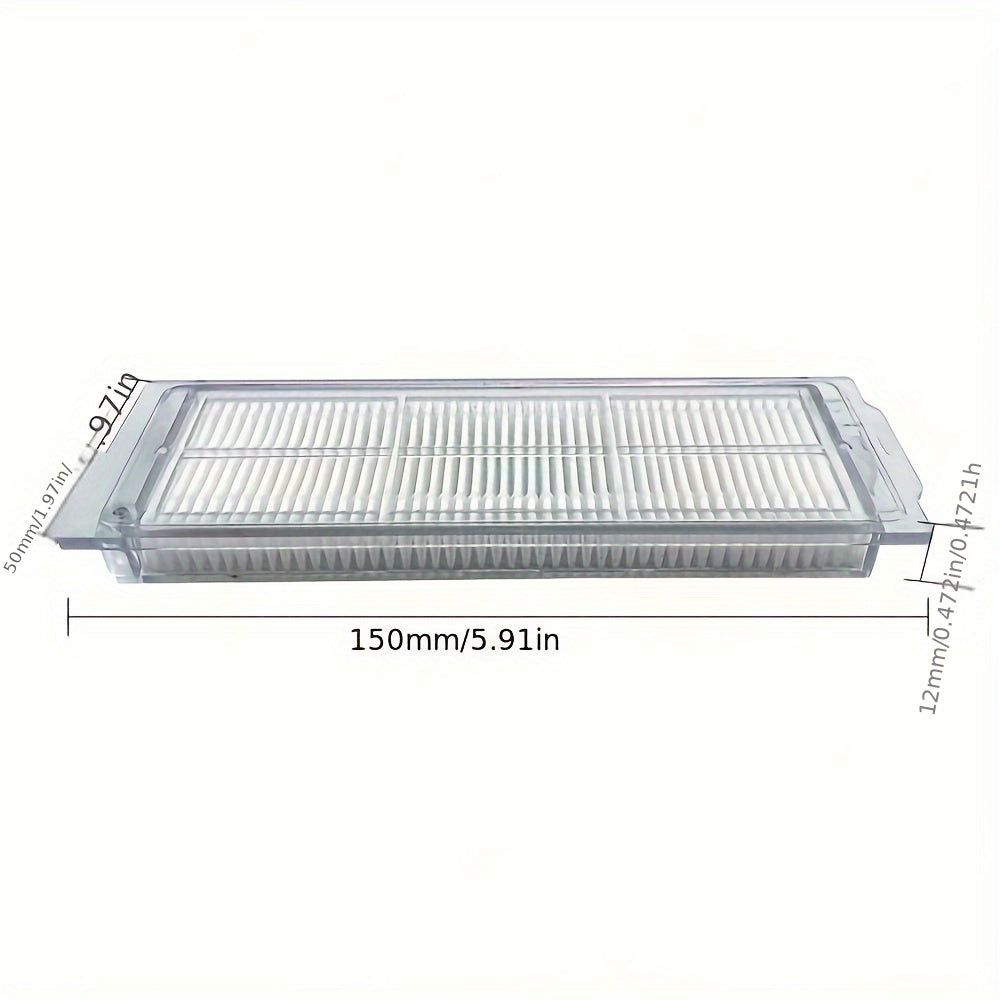 Xiaomi Mijia Mi Robot Vacuum-Mop Pro STYTJ02YM, 2S, 3C, Viomi V2 PRO, V3 va SE tozalagichi bilan mos keladigan yon cho'tka, HEPA filtri va mopa to'plami.