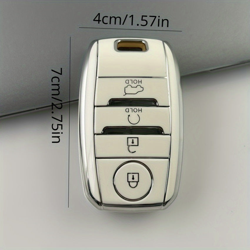 Car Key Fob Cover TPU Durable Shell for Kia Models