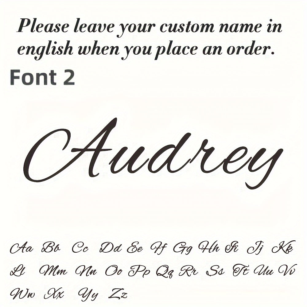 Personalized Stainless Steel Shoe Lace Charm Customizable Shoe Buckle Shoe Clips