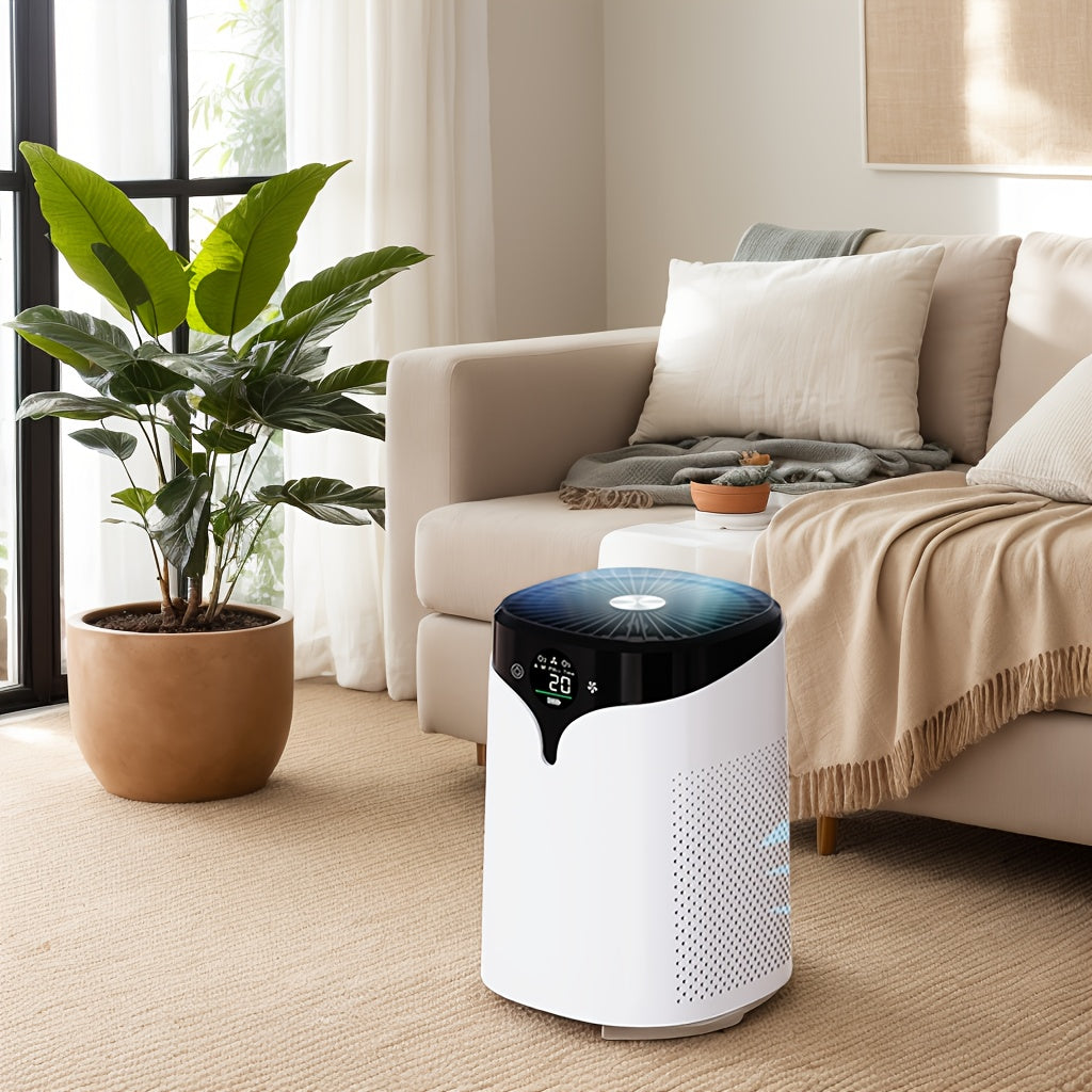 Rechargeable Smoke Air Purifier for Whole House with USB Data Cable