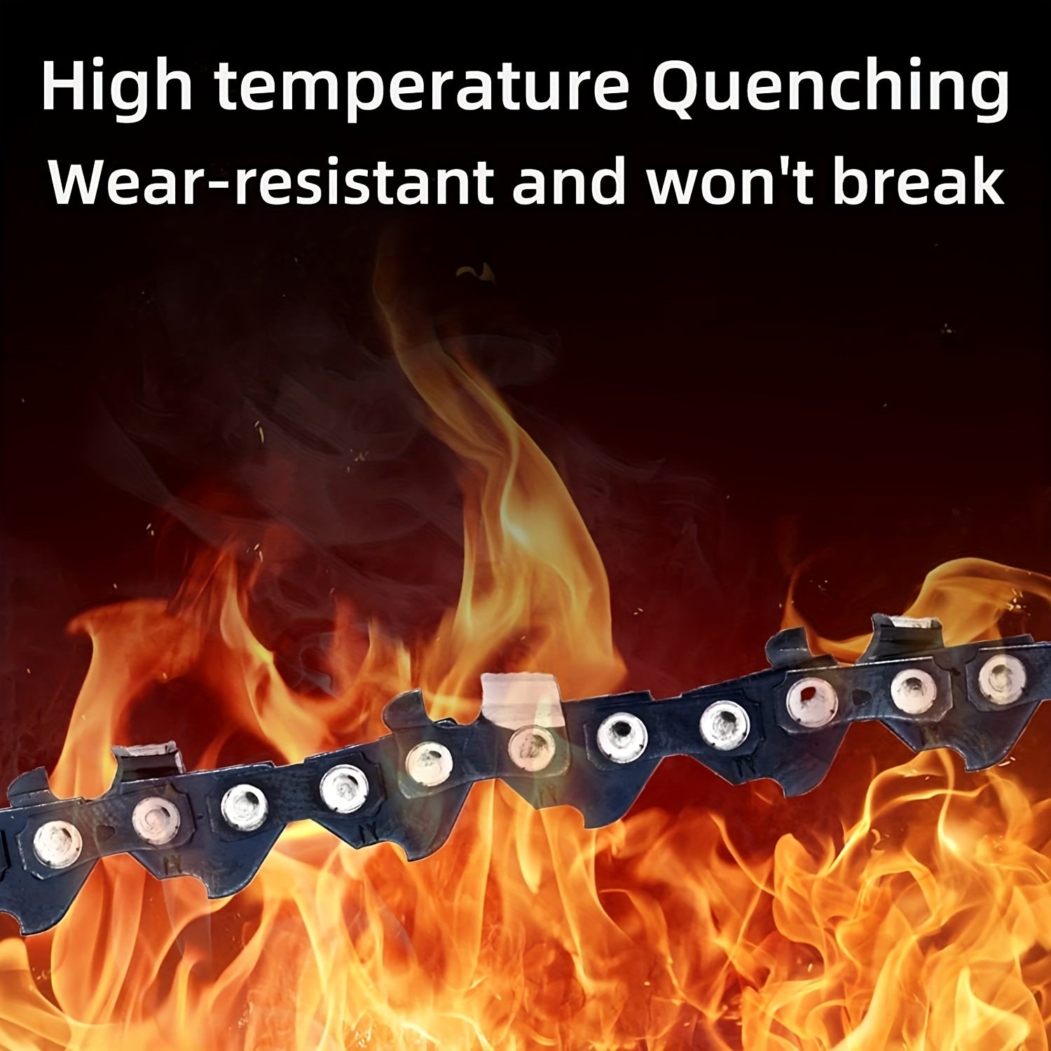 4 Pcs 15.24 cm Mini Chainsaw Replacement Chains for Cordless Electric Mini Chainsaws Woodworking DIY