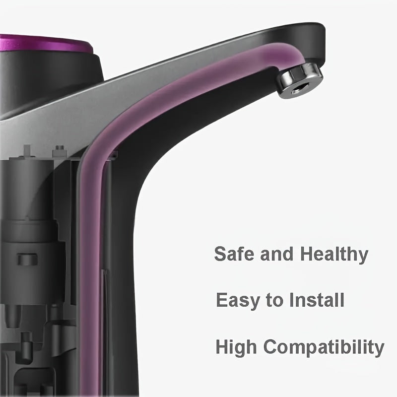 Rechargeable Electric Water Pump for 5.68-18.93L Jugs USB Portable Drinking Water Dispenser