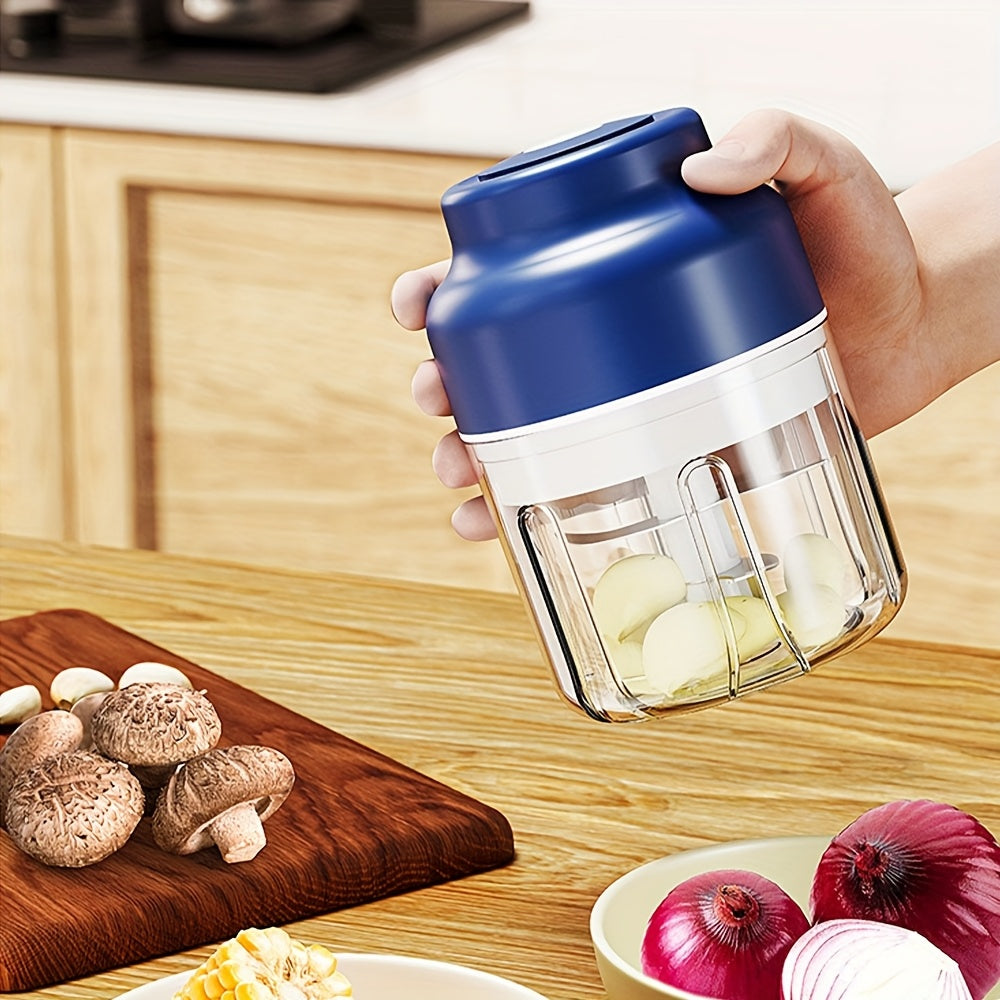 320ml Six-Leaf Electric Garlic Mincing Device