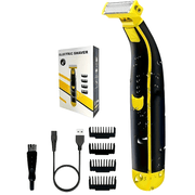 Portable Electric Shaver for Men & Women USB Rechargeable Wet Dry Use 600mAh Battery