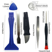 42-in-1 Mobile Phone Repair Tool Kit for iPhone iPad Laptop with Pry Bar Screwdriver Blade