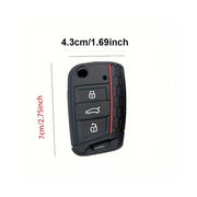 Silicone Car Key Fob Cover for Universal Remote Control Durable Protective Accessory