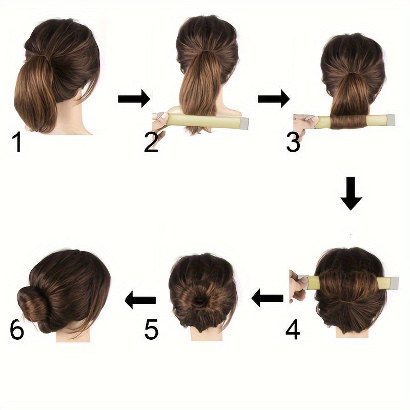 Women's Hair Bun Maker DIY Donut Tool Hair Accessories for Updos