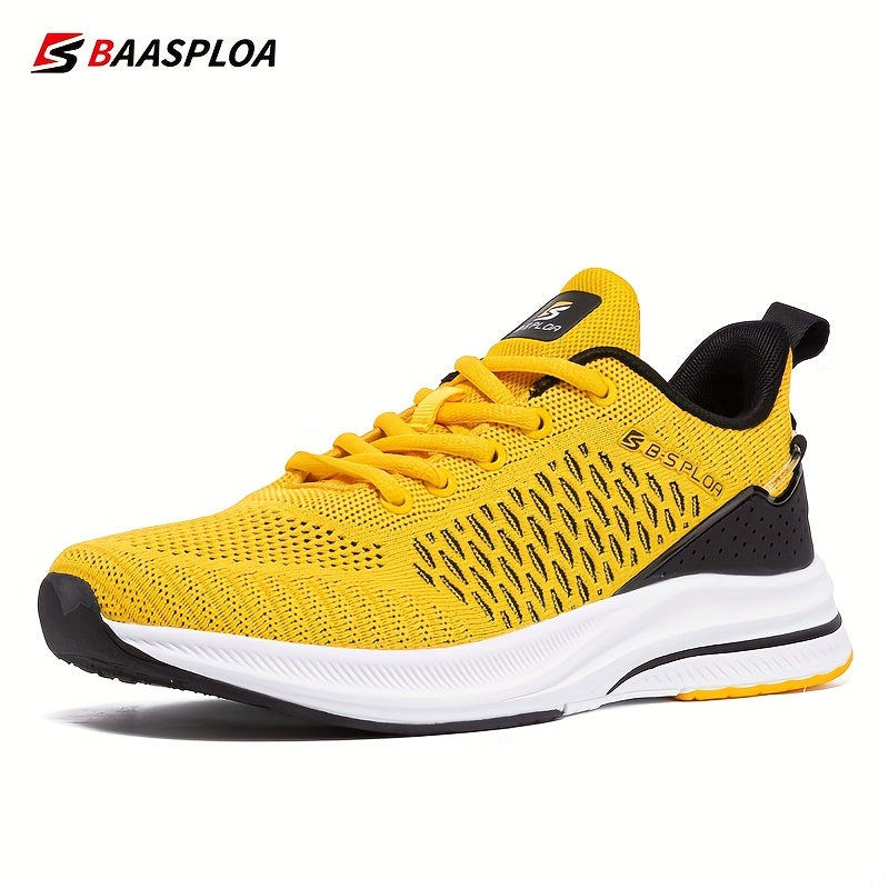Men's Lightweight Mesh Running Shoes for Gym Jogging Tennis Breathable Cushioned