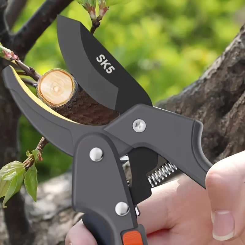 Heavy Duty Pruning Shears for Arthritis with Comfort Grip Garden Clippers for Men and Women