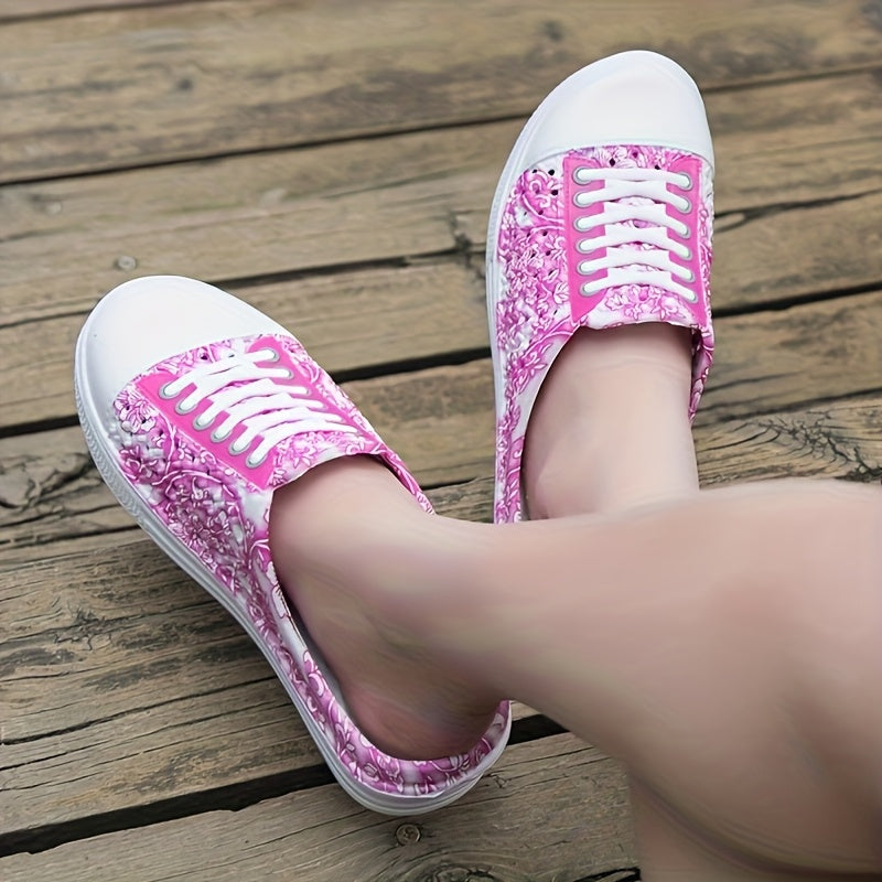 Women’s Floral Garden Clogs Lightweight Breathable Summer Shoes