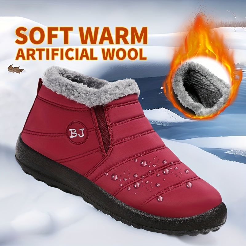 Girls Winter Snow Boots Warm Slip-Resistant Thickened Casual Shoes