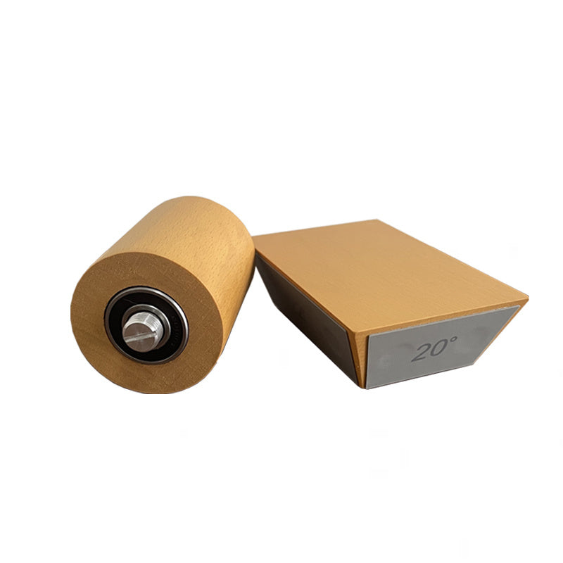 Afilador de cuchillos manual con piedra de afilar de diamante. No necesita batería. Herramienta de cocina