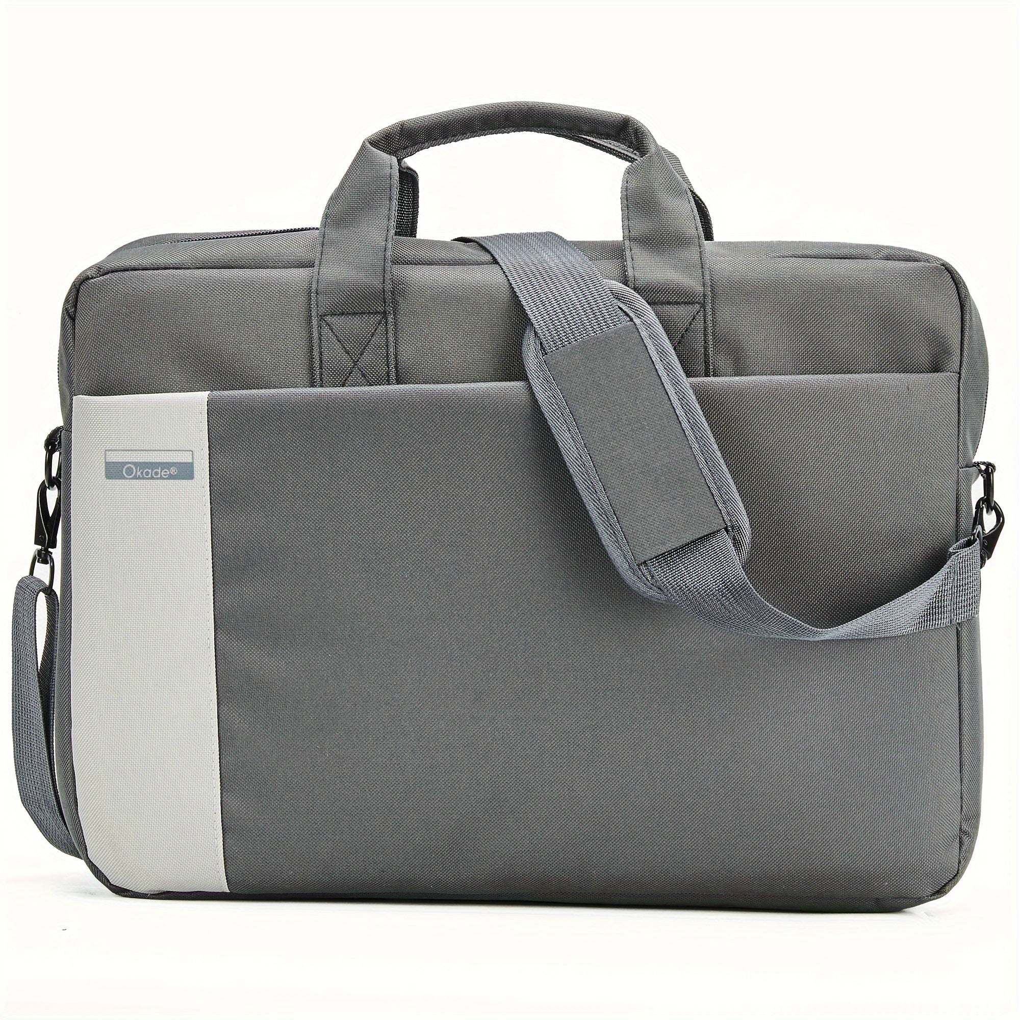 Тяжёлая сумка для ноутбука 15,4-16 дюймов с амортизирующей подкладкой, ремень для тележки, для офиса, путешествий, колледжа, в нескольких цветах