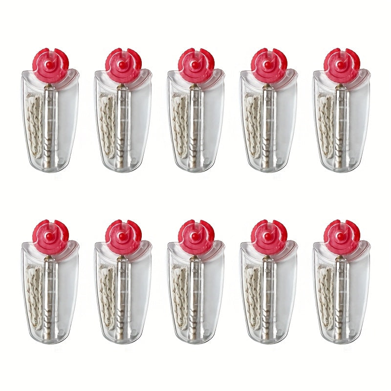 10 Pcs Lighter Flint and Core Wire Replacement Parts for Most Lighters