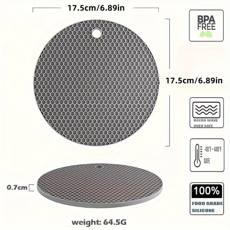 Glass Soup Pot with Tulip Print, Heat-Resistant Pad, 5 Sponge Brushes, Non-Stick, Electric Stove Compatible