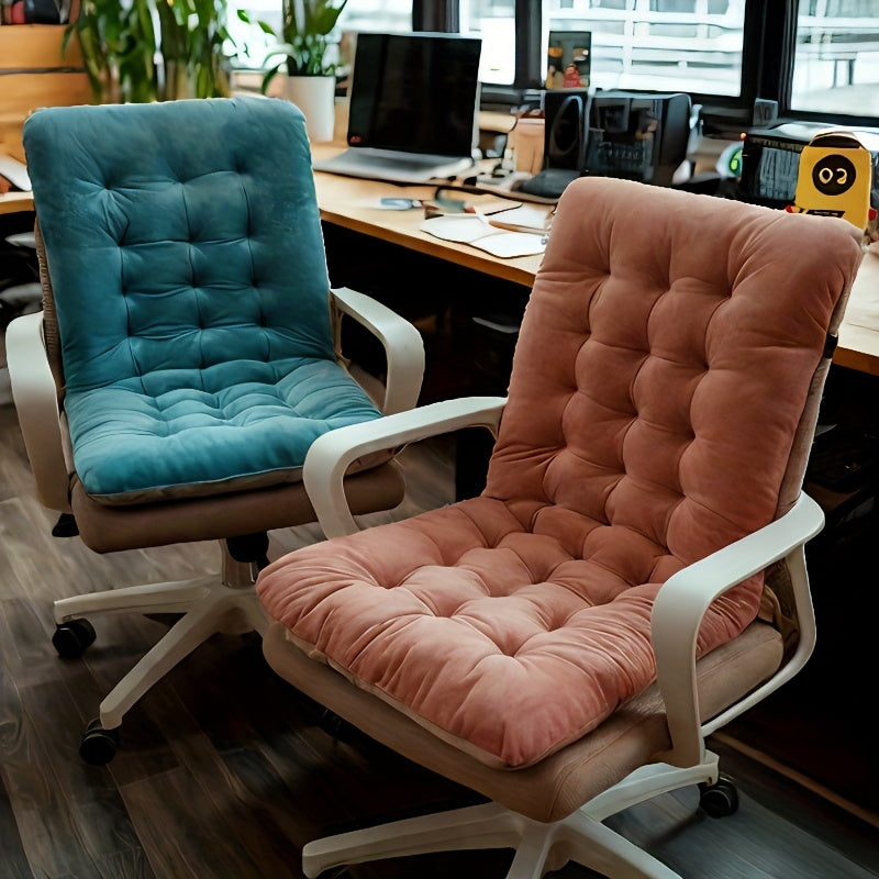 Ergonomic Polyester Chair Cushion for Office and Home Support