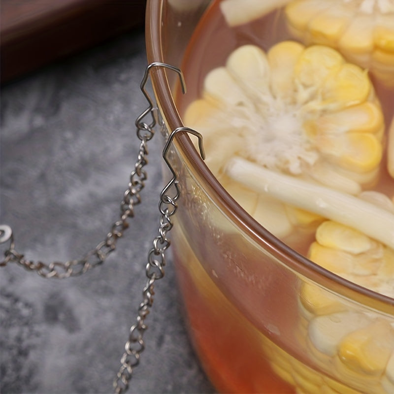 Metal Mesh Tea Infuser, Reusable Food Grade Strainer for Loose Leaf Tea and Spices