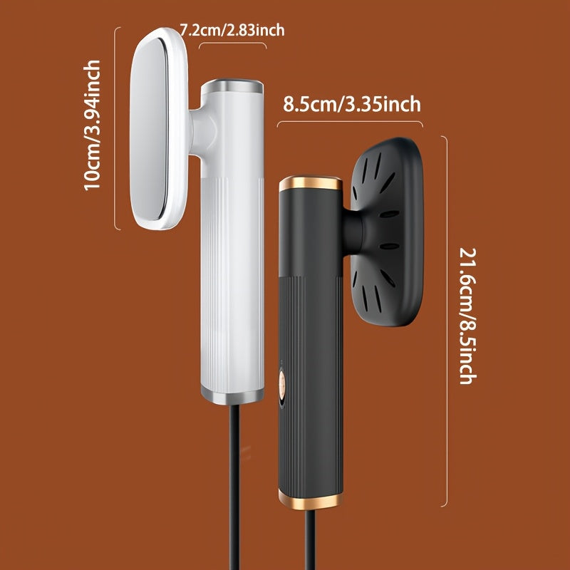 Plancha de mano portátil alimentada por USB sin electricidad blanca removedor de arrugas ventilado para viajes