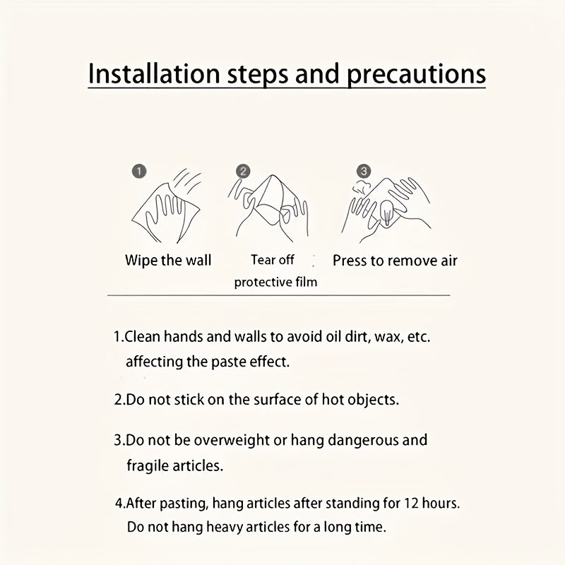 Waterproof Shower Phone Holder with 3 Clear Plastic Wall Hooks for Bathroom Kitchen