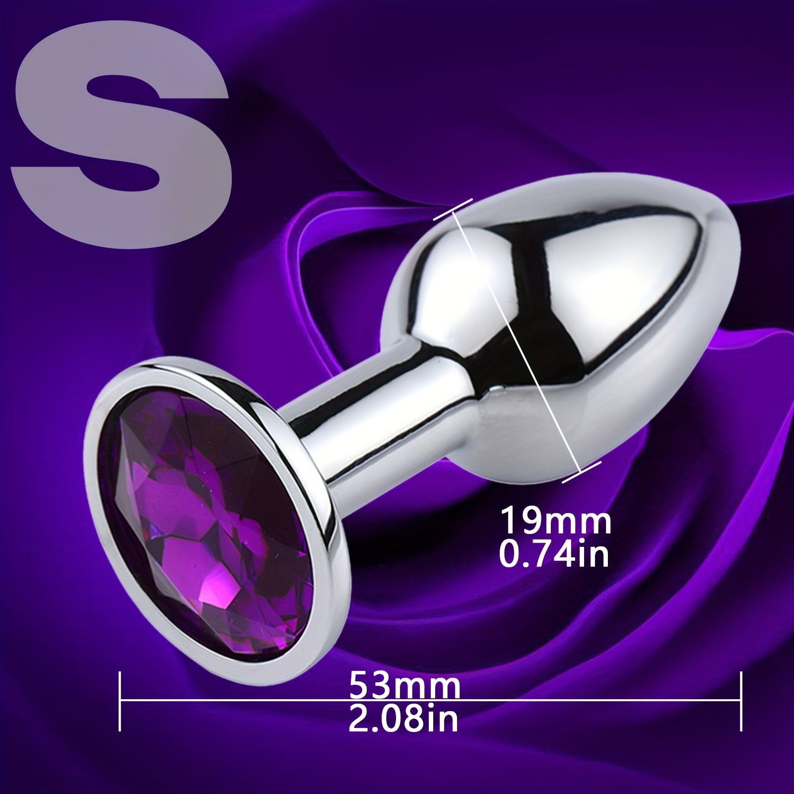 Ayollar Erkaklar Juftliklar Rostdan Qilichli Qotishli Polad Anal Plagin Yurak Shaklidagi Orqa O'yinchoq Seks O'yinchoqi