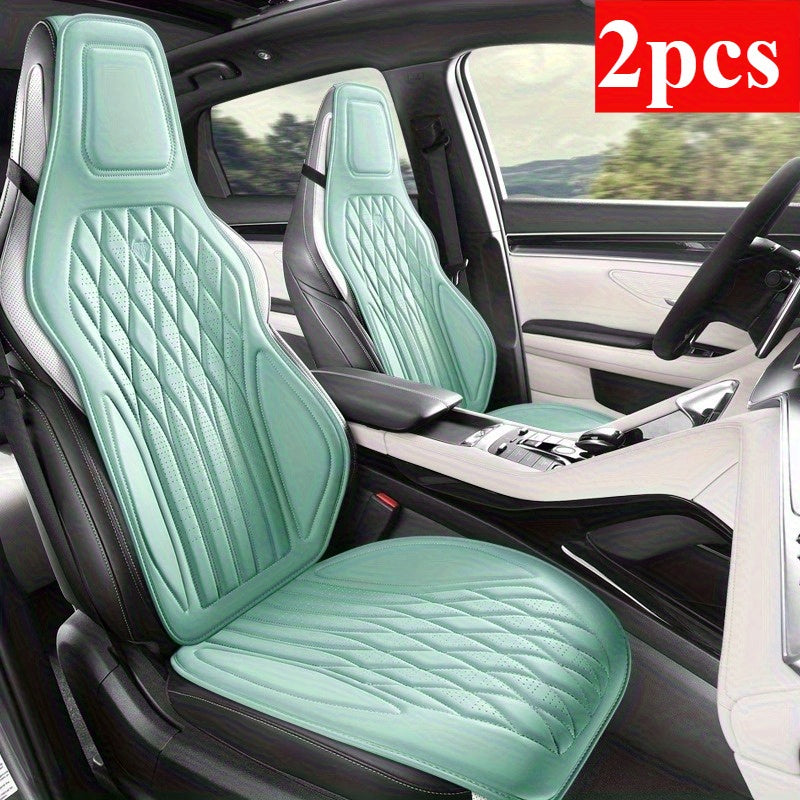 Универсальная подушка для автомобильного сиденья круглый год, полузакрытая подушка для сиденья, 2 шт.