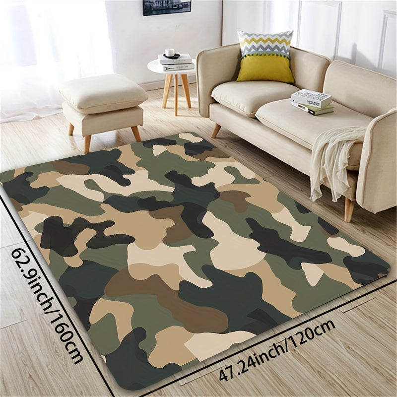 Kamerufli gilam 8mm qalinlikda, oshxona, hojatxona, mehmonxona va yotoq xonasi uchun oson tozalash