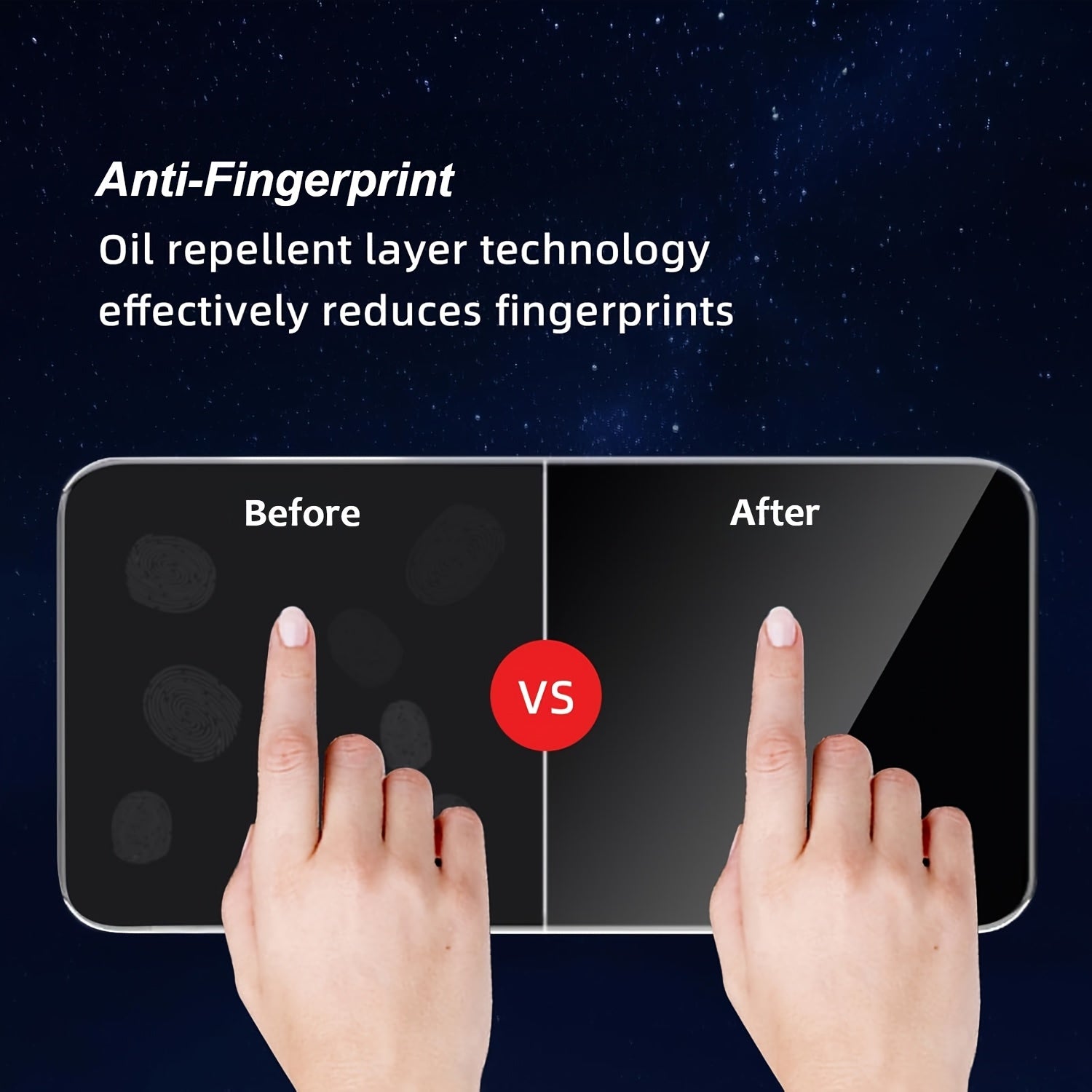 Tempered Glass Screen Protector for Car GPS and Dashboard 7/10.1 Inch