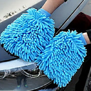 Guantes de microfibra para lavar coches anti-rayaduras para coches y cocina doméstica