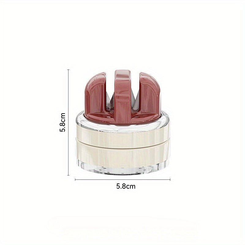 Afilador de cuchillos circular de acero inoxidable profesional herramienta de afilado rápido