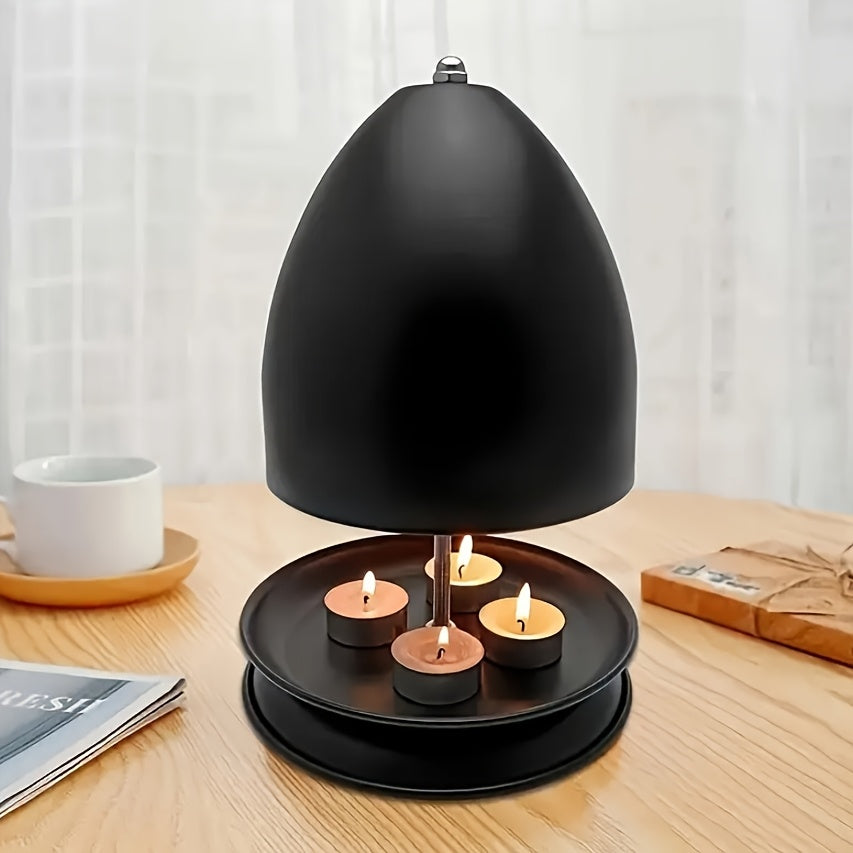 Electric Candle Heating Stove for Home and Outdoor Use with Hand Warmer