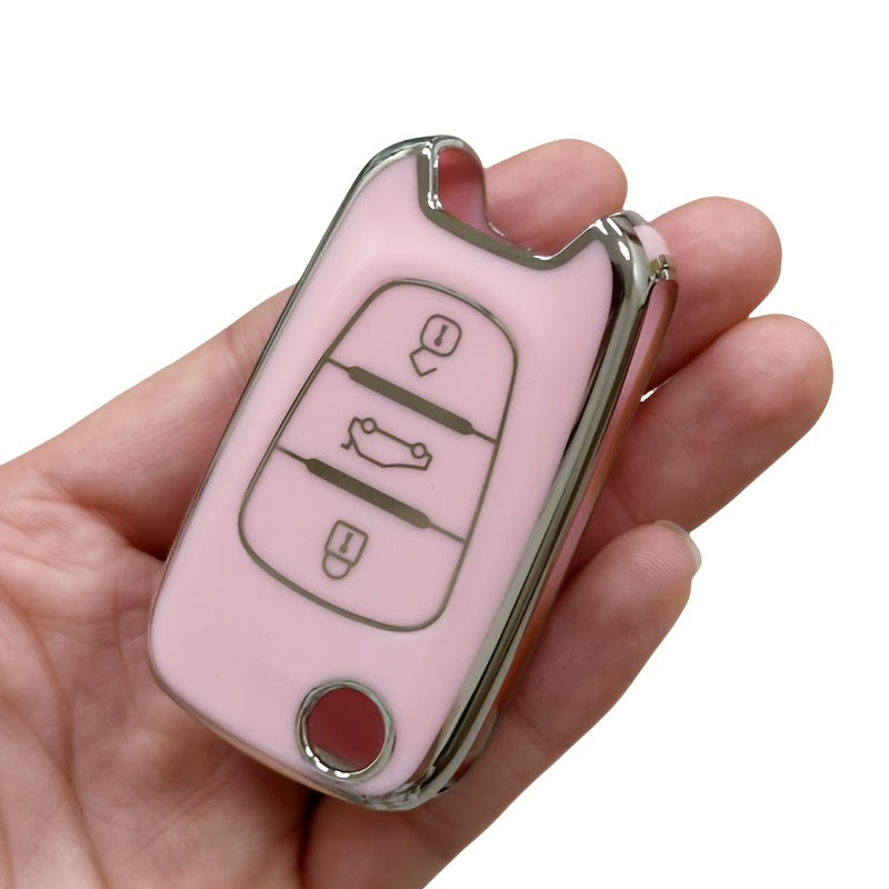 Car Key Cover Remote Case for Hyundai Kia Smart Key Protect Silicone Black