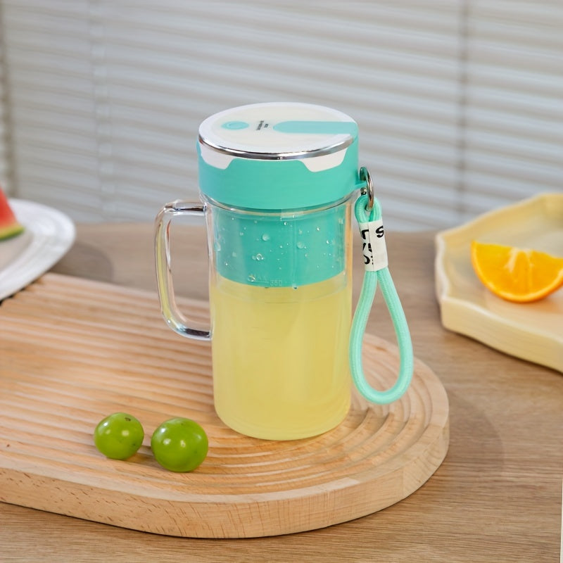 Rechargeable Compact Juicer Cup with USB Charging and 1300mAh Battery for Home and On-the-Go