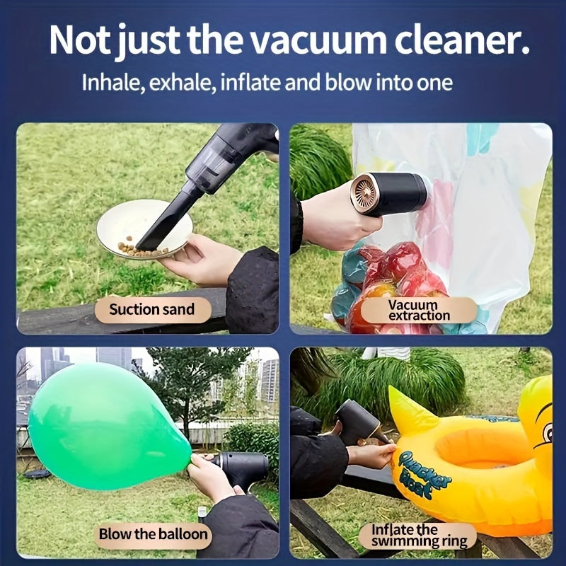 Portable Handheld Wireless Vacuum Cleaner 4000mAh Dual-Purpose 45W