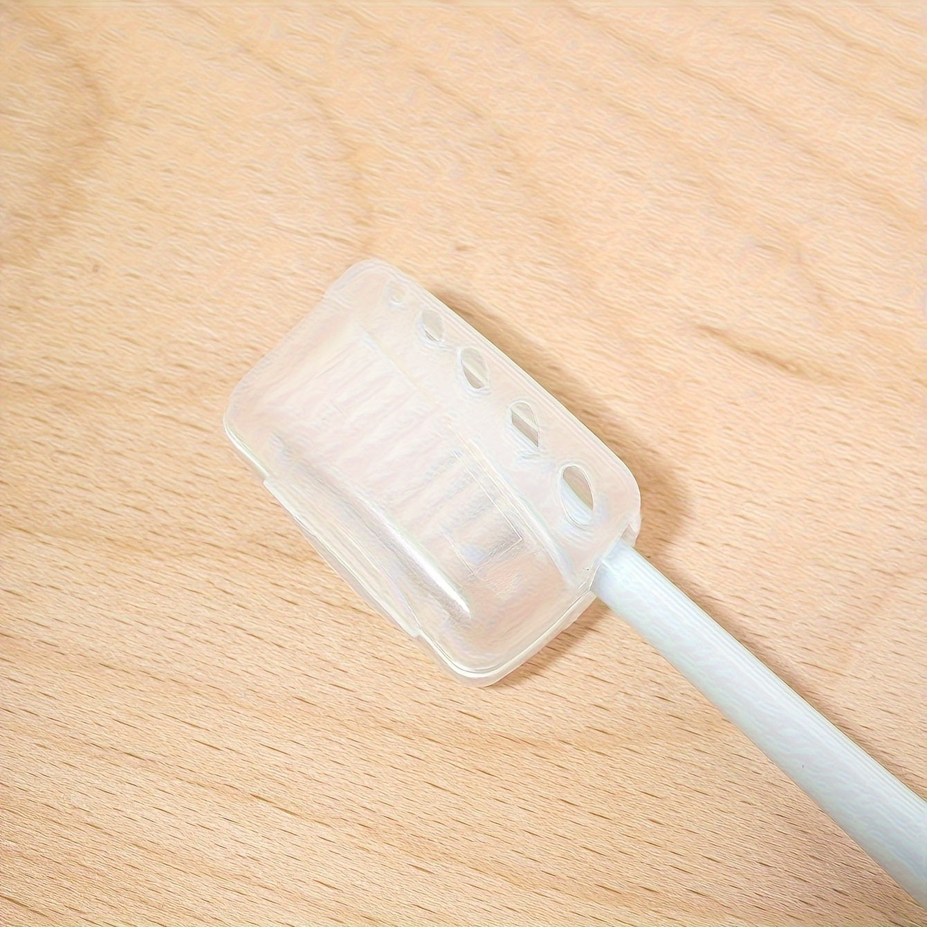 10pcs Travel Toothbrush Covers Transparent Dustproof Caps for Luggage Protection