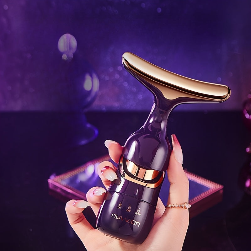 Yuz va ko'zlar uchun yuqori chastotali tebranishlarga ega yangi universal massaj mashinasi, terini parvarish qilish mahsulotlari bilan ishlatish uchun mo'ljallangan, ayollar uchun ideal sovg'a.