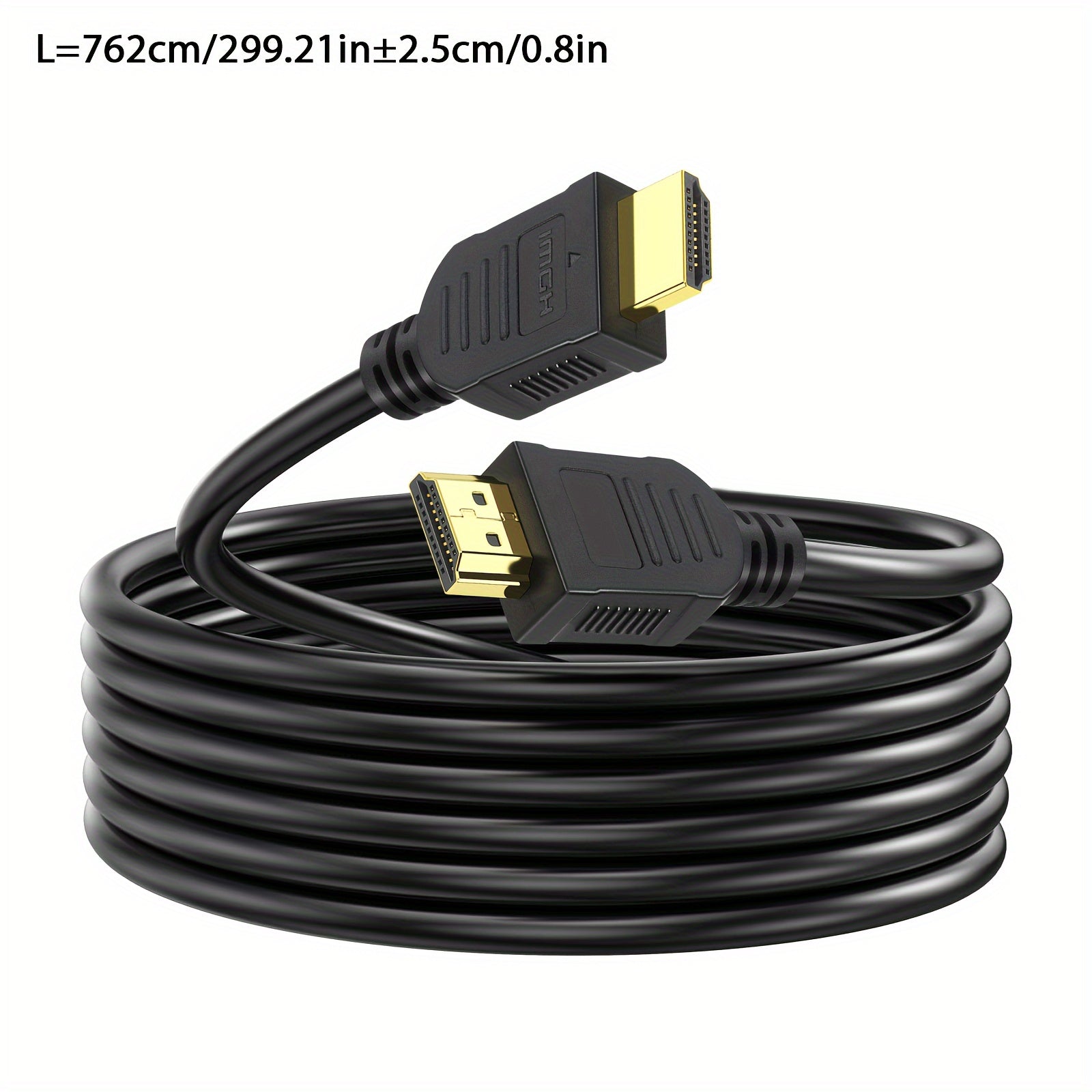 High-Speed 4K HDMI Cable with Ethernet 18Gbps Support for HDTV, Monitor, Laptop, Gaming