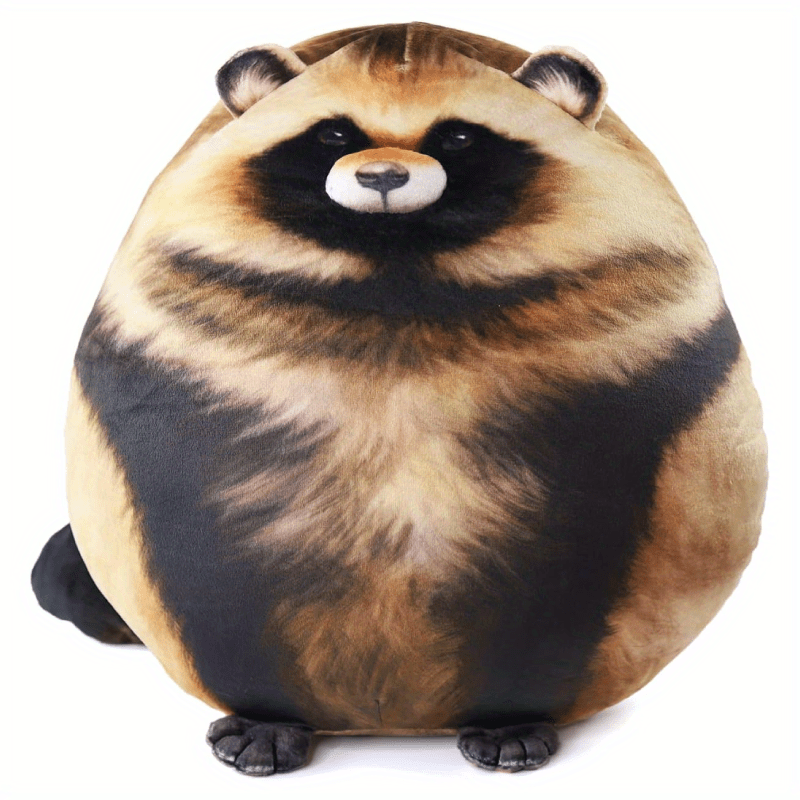 Kawaii Pallas Cat Plush Body Pillow for Pet Lovers and Room Decor