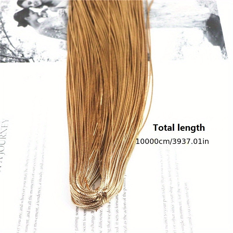 Jewelry Making Thread 100m Non-Elastic 16-Strand in 4 Colors