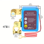 Universal 12V DC Power Cut-Off Switch for Cars Trucks RVs Remote Control