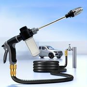 High-Pressure Car Wash Gun with Adjustable Spray Rod and Universal Quick Connect Adapter